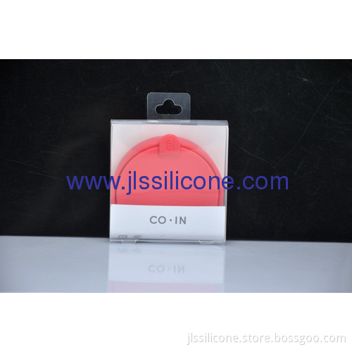Lady Silicone U Style Coin Bag And Case 